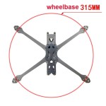HOT APEX HD 7 Inch Frame Kit Carbon Fiber Quadcopter Long Range 5.5mm Arm 315mm DIY Parts for FPV Freestyle RC Racing Drone